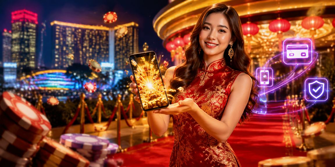 Pengguna menerima bonus selamat datang di aplikasi kasino Genting 58200