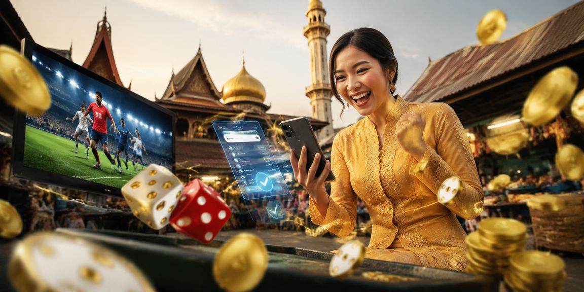 Pemain permainan dadu dari Kota Bharu berpakaian kebaya menikmati loteri 58200